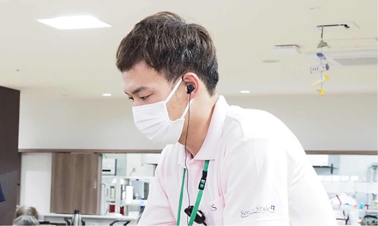 介護職員の様子
