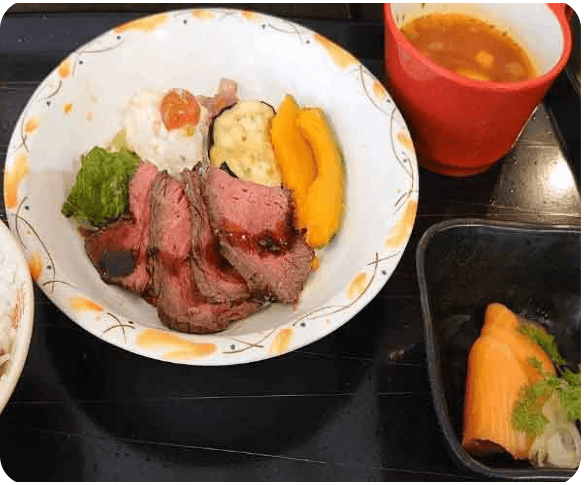 お食事